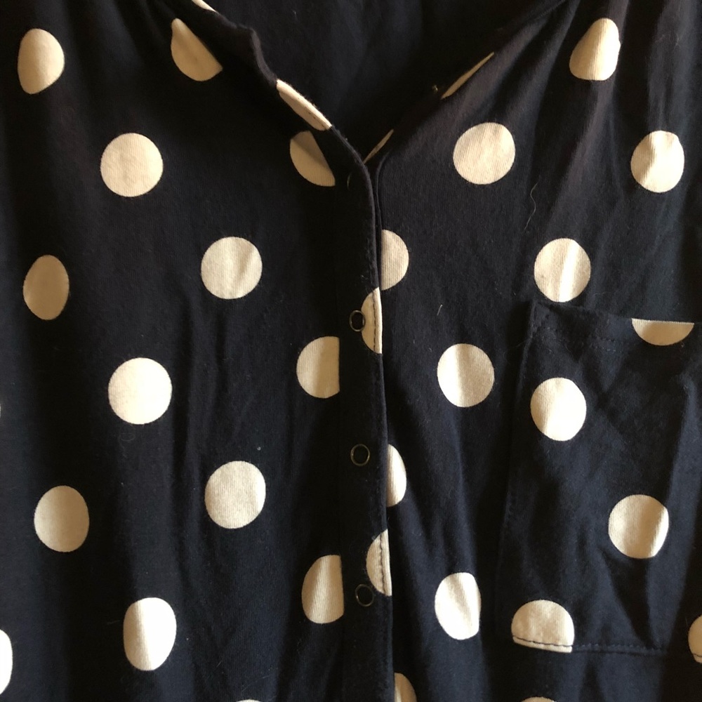Navy polka dot gap dress - Picture 2 of 5